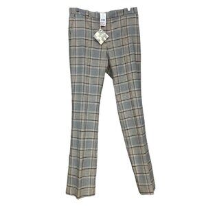NWT BAUM UND PFERDGARTEN NENA HOUNDSTOOTH FLARED PANTS - 12